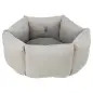 Cama Redonda "leni" Ø 55 Cm areia/cinza Trixie