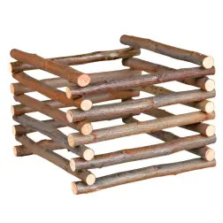 Cesto Porta Feno Natural Living - 15x11x15 Cm Trixie - 1040270094