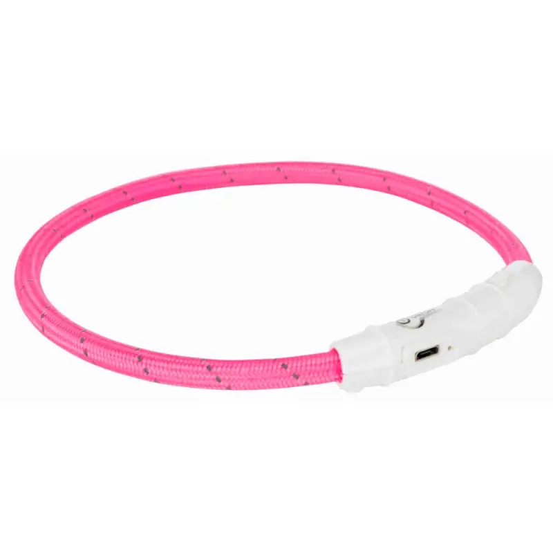 Colar Luminoso "Flash Light USB"