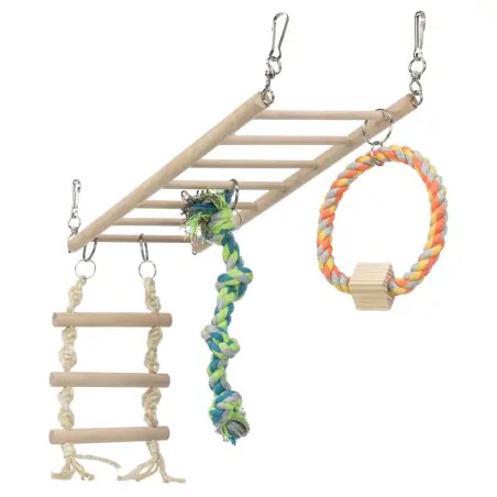 Ponte Suspensa P/ Gaiola De Roedores 35x15 Cm Trixie - 1040061404