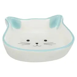 Gamela Em Ceramica cara De Gato 0,25 Lt/12x12 Cm Trixie #2 - 1040090464