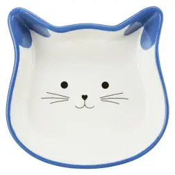 Gamela Em Ceramica cara De Gato 0,25 Lt/12x12 Cm Trixie #4 - 1040090464