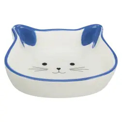 Gamela Em Ceramica cara De Gato 0,25 Lt/12x12 Cm Trixie #5 - 1040090464