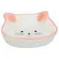 Gamela Em Ceramica cara De Gato 0,25 Lt/12x12 Cm Trixie