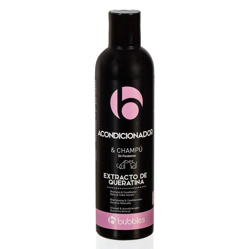 Bubbles - Shampoo Condicionador extrato Queratina Bubbles Bubbles - Shampoo Condicionador extrato Queratina Bubbles