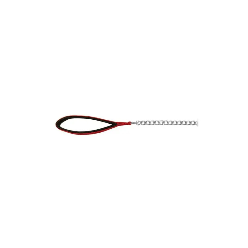 Trela Crom. C/ Pega Nylon 1,00 Mt / 4,0 Mm vermelho Trixie