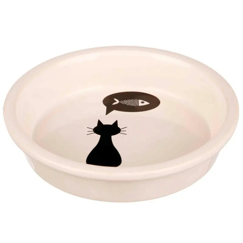 Gamela Em Cerâmica 0,25lt/13cm Rosa Trixie
