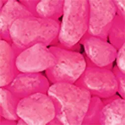 Areia Colorida Rosa Neon 8-14mm / 1 Kg Diversas - 1040350191