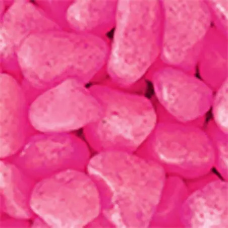 Areia Colorida Rosa Neon 8-14mm / 1 Kg Diversas - 1040350191