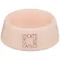 Gamela Em Ceramica "cats" 0,15 Lt/ø12 Cm Trixie