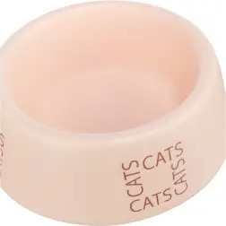 Gamela Em Ceramica "cats" 0,15 Lt/ø12 Cm Trixie - 1040090821