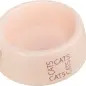 Gamela Em Ceramica "cats" 0,15 Lt/ø12 Cm Trixie