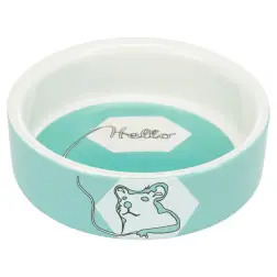 Gamela Em Ceramica "hello Comic" P/ Hamsters 90 Ml /  Trixie #2 - 1040090435
