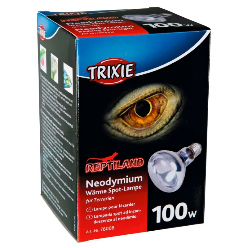 Reptil. Neodymium Basking Spot-lamp - 100w Trixie Reptil. Neodymium Basking Spot-lamp - 100w Trixie