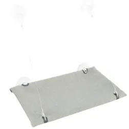 Colchao Fino "hammock" Para Janela 50x30 Cm cinza Trixie #3 - 1040310230