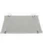 Colchao Fino "hammock" Para Janela 50x30 Cm cinza Trixie