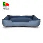 Cama "bucareste" 80x60x18 Cm azul Homipet Cama "bucareste" 80x60x18 Cm azul Homipet