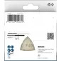 Folha de lixa PRO F460, 93 x 93 mm, G80 2608621686 Bosch Folha de lixa PRO F460, 93 x 93 mm, G80 2608621686 Bosch