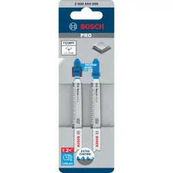Lâmina de serra vertical PRO Metal thick T121BFC 92 mm, 2 unid. 2608655096 Bosch - 1220682376