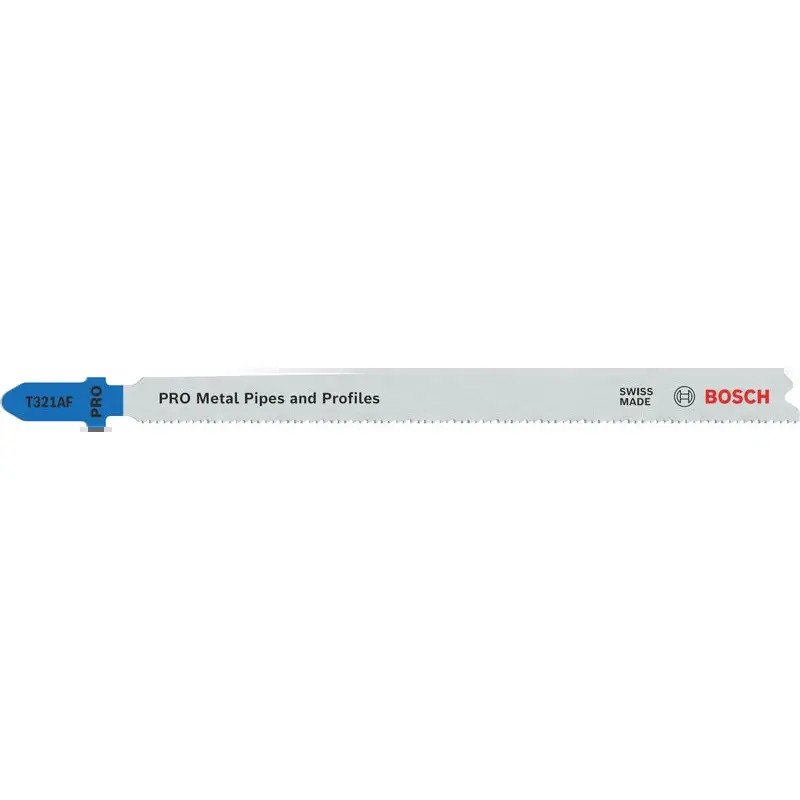 PRO Metal Pipes and Profiles T321AF Jigsaw Blade, 132 mm, 2 pcs 2608655097 Bosch PRO Metal Pipes and Profiles T321AF Jigsaw Blade, 132 mm, 2 pcs 2608655097 Bosch