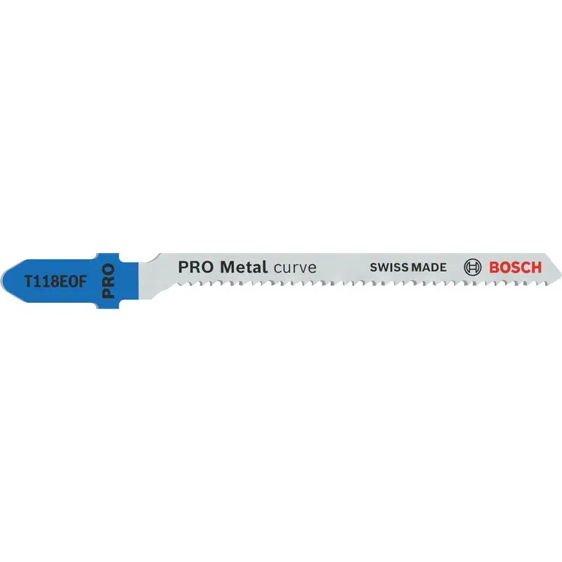 Lâmina de serra vertical PRO Metal curve T118EOF, 83 mm, 2 unid. 2608655099 Bosch
