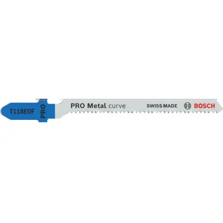 Lâmina de serra vertical PRO Metal curve T118EOF, 83 mm, 2 unid. 2608655099 Bosch - 1220682379