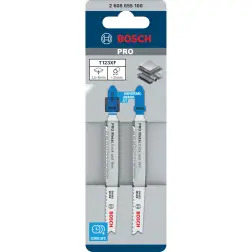 Lâmina de serra vertical PRO Metal thick and thin T123XF, 100 mm, 2 unid. 2608655100 Bosch - 1220682380