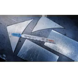 Lâmina de serra vertical PRO Metal medium T121AFC 92 mm, 5 unid. 2608655106 Bosch - 1220682386