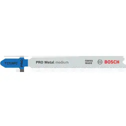 Lâmina de serra vertical PRO Metal medium T121AFC 92 mm, 5 unid. 2608655106 Bosch #3 - 1220682386