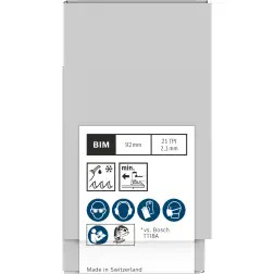 Lâmina de serra vertical PRO Metal medium T121AFC 92 mm, 100 unid. 2608655108 Bosch #4 - 1220682388