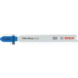 Lâmina de serra vertical PRO Metal thick T121BFC 92 mm, 5 unid. 2608655110 Bosch - 1220682390