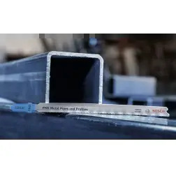 Lâmina de serra vertical PRO Metal Pipes and Profiles T321AF, 132 mm, 25 unid. 2608655126 Bosch #5 - 1220682396