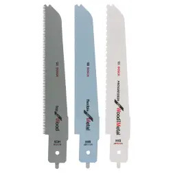 Conjunto de 3 lâminas de serra vertical para serra multi-usos Bosch PFZ 500 EM 1142 H; M 3456 XF; M 1122 EF 2608656934 Bosch - 
