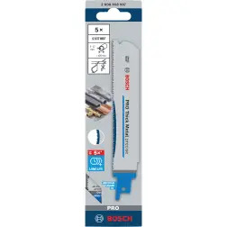 Lâmina PRO Thick Metal precise S937HBF 1,1x25x150mm, 5unids 2608658997 Bosch - 1220684222