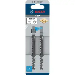 Lâmina de serra vertical PRO Wood precise T144DP, 100 mm, 2 unid. 2608665235 Bosch - 1220682509