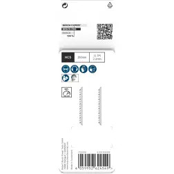 Lâmina de serra vertical PRO Plastics PVC clean T102H, 100 mm, 2 unid. 2608665238 Bosch #1 - 1220682512