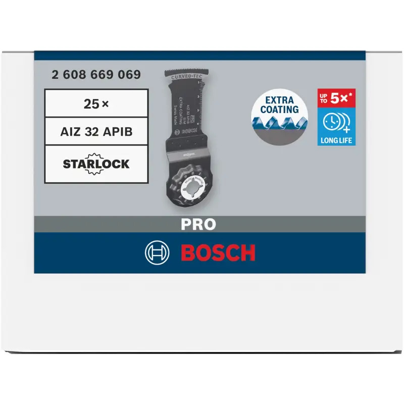 Lâmina multiferramenta PRO AIZ 32 APIB, 32 x 50 mm 2608669069 Bosch Lâmina multiferramenta PRO AIZ 32 APIB, 32 x 50 mm 2608669069 Bosch