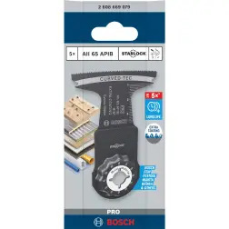 Lâmina multiferramenta PRO AII 65 APIB, 65 x 40 mm 2608669079 Bosch - 1220682536