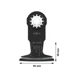 PRO AII 65 APIB Multitool Blade, 65 x 40 mm 2608669081 Bosch - 1220682538