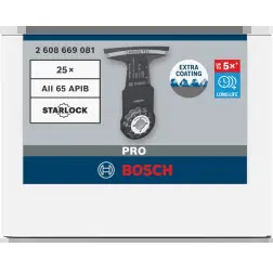 PRO AII 65 APIB Multitool Blade, 65 x 40 mm 2608669081 Bosch #1 - 1220682538
