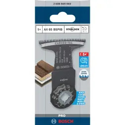 Lâmina multiferramenta PRO AII 65 BSPIB, 65 x 40 mm 2608669083 Bosch - 1220682540