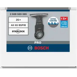 PRO AII 65 BSPIB Multitool Blade, 65 x 40 mm 2608669085 Bosch #2 - 1220682542
