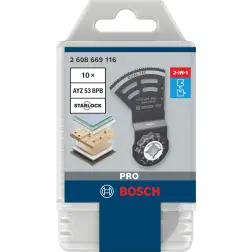Lâmina multiferramenta PRO AYZ 53 BPB, 53 x 40 mm 2608669116 Bosch - 1220682546