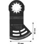 Lâmina multiferramenta PRO AYZ 53 BPB, 53 x 40 mm 2608669116 Bosch Lâmina multiferramenta PRO AYZ 53 BPB, 53 x 40 mm 2608669116 Bosch