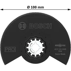 Lâmina multiferramenta PRO ACZ 100 SWB, 100 mm 2608669123 Bosch #5 - 1220682553