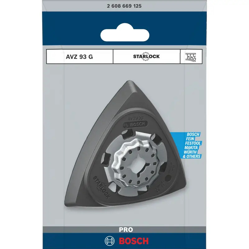 Acessório multiferramenta PRO AVZ 93 G, 93 mm 2608669125 Bosch