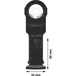 Lâmina multiferramenta PRO PAIZ 32 APB, 32 x 60 mm 2608669128 Bosch #2 - 1220682557