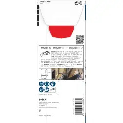 Lâmina multiferramenta PRO PAIZ 32 APB, 32 x 60 mm 2608669128 Bosch #5 - 1220682557