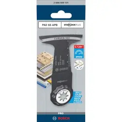 Lâmina multiferramenta PRO PAII 65 APB, 65 x 55 mm 2608669131 Bosch - 1220682560