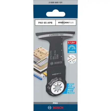 Lâmina multiferramenta PRO PAII 65 APB, 65 x 55 mm 2608669131 Bosch - 1220682560